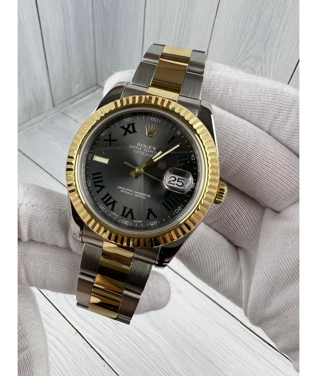 ROLEX Золотые часы из желтого золота, фото 2