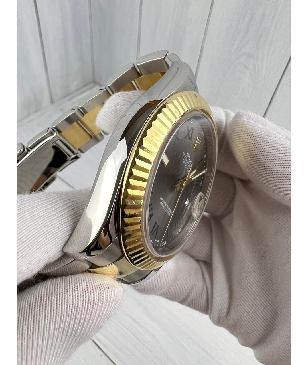 ROLEX Золотые часы из желтого золота, фото 4