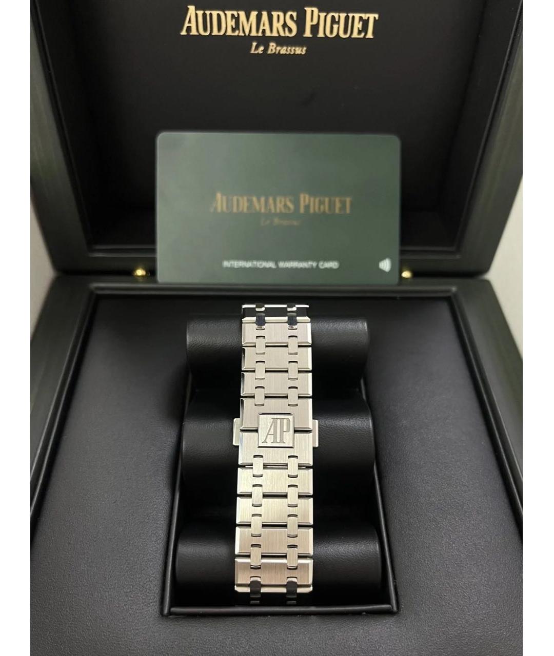 Audemars Piguet Антрацитовые стальные часы, фото 6