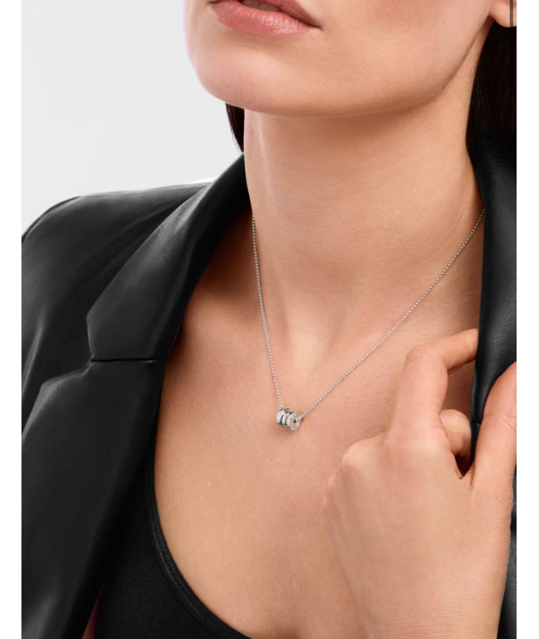 BVLGARI Подвеска из белого золота, фото 4