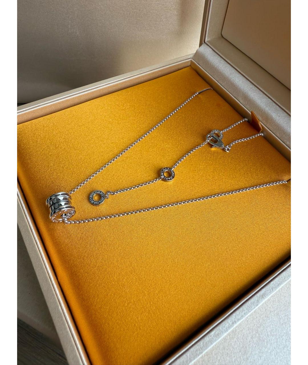 BVLGARI Подвеска из белого золота, фото 2
