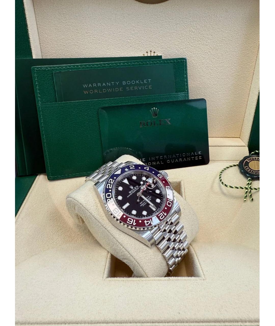 ROLEX Черные часы, фото 3