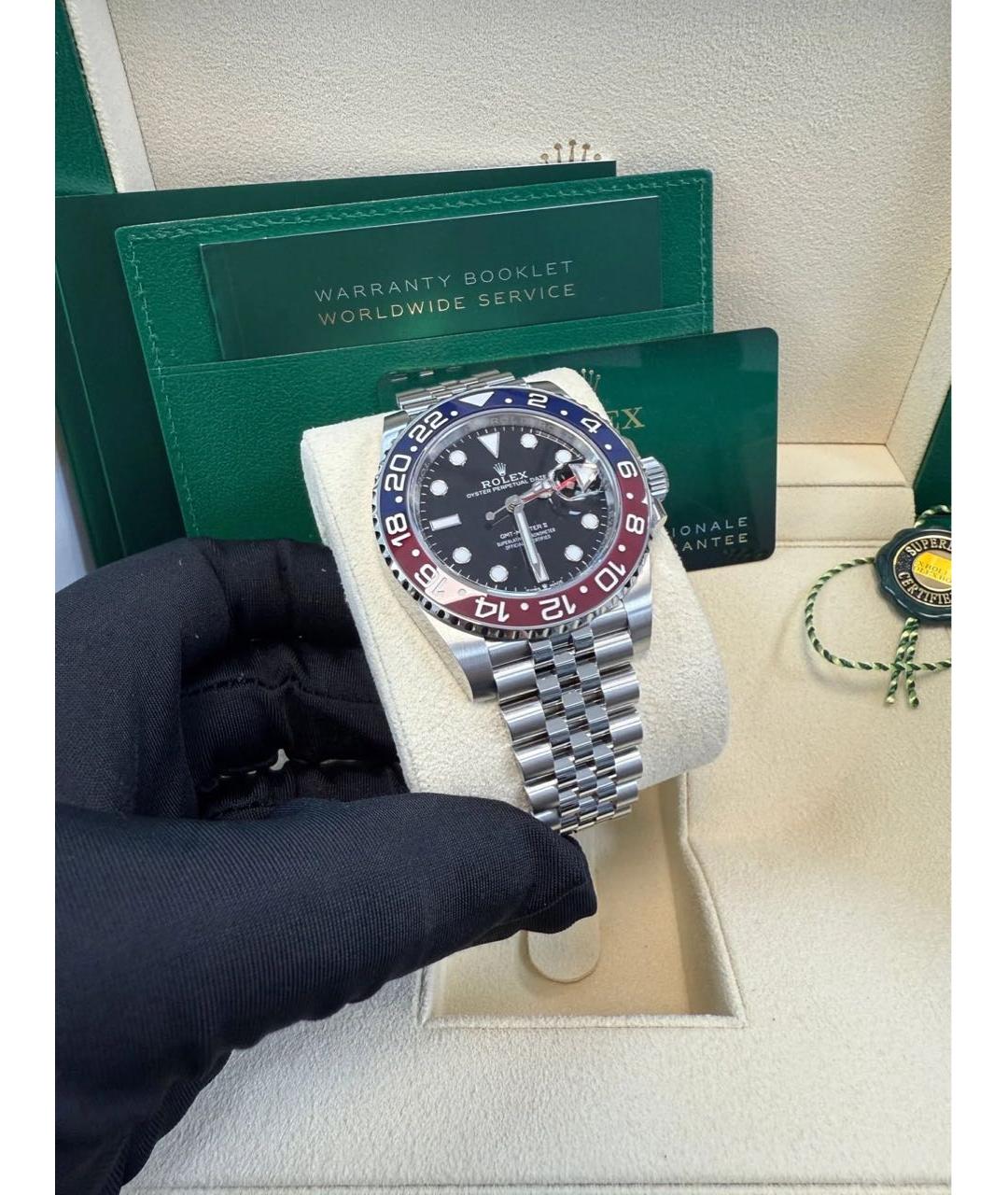 ROLEX Черные часы, фото 7