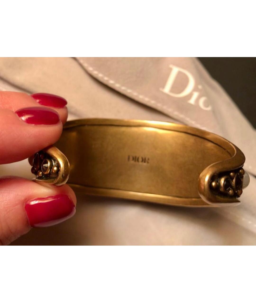 CHRISTIAN DIOR Золотой браслет, фото 5