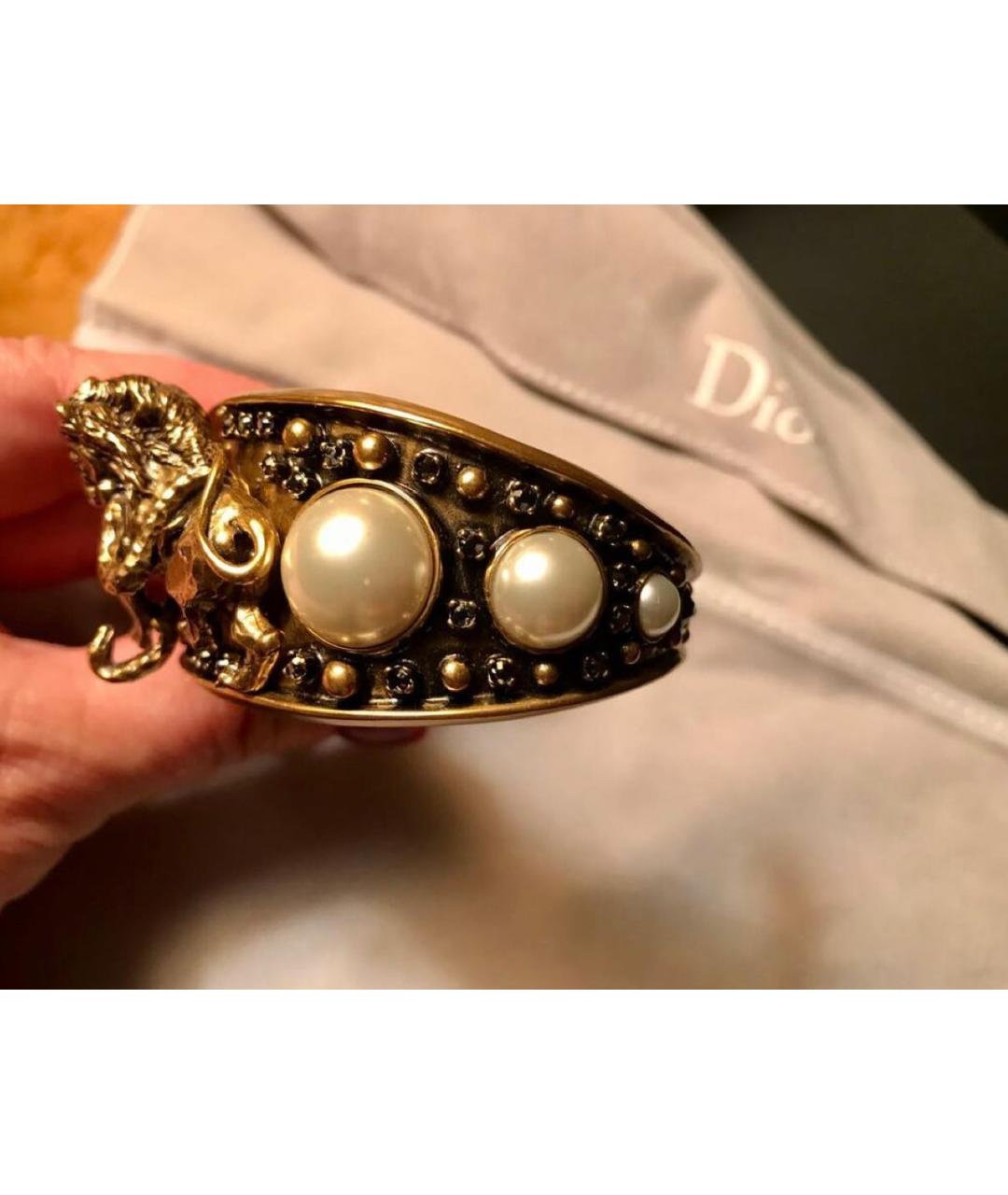 CHRISTIAN DIOR Золотой браслет, фото 2