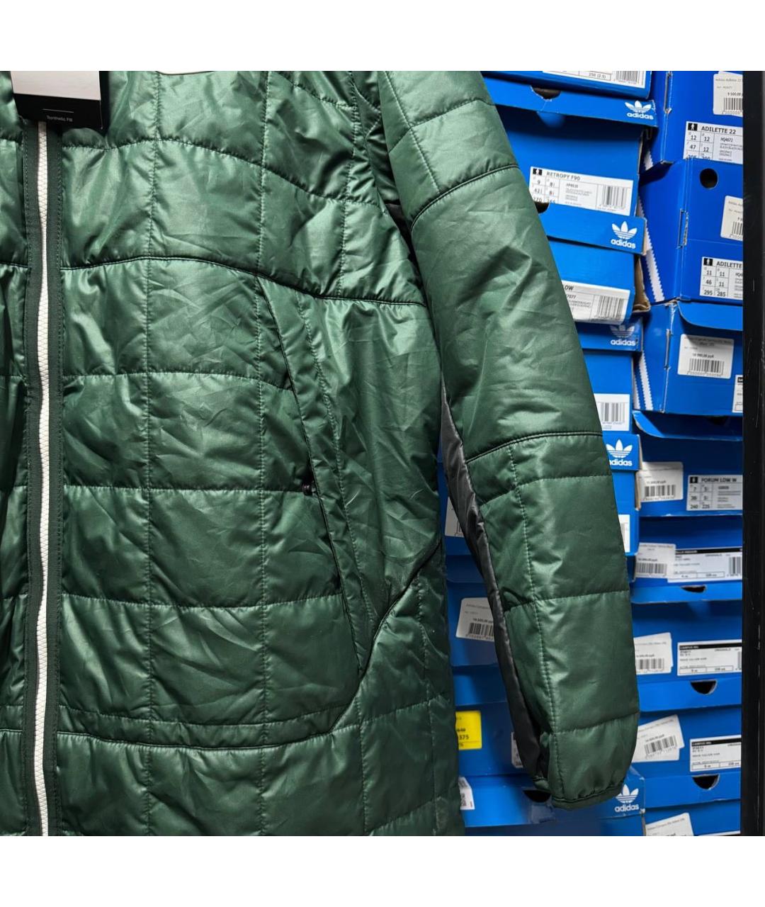 NIKE Зеленая парка, фото 4