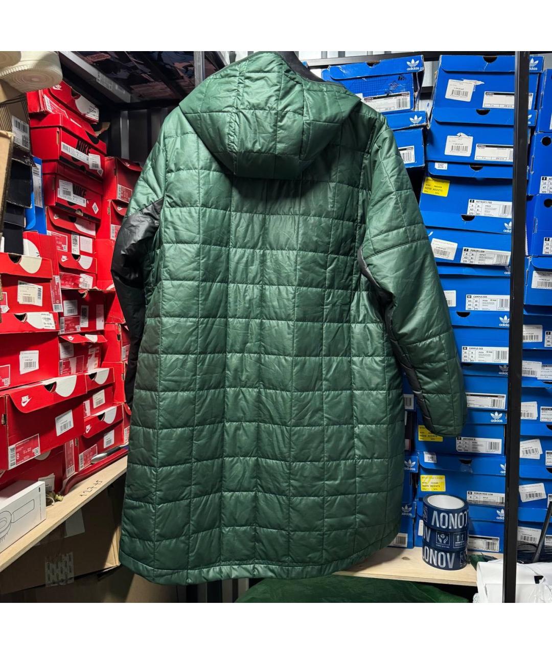 NIKE Зеленая парка, фото 8