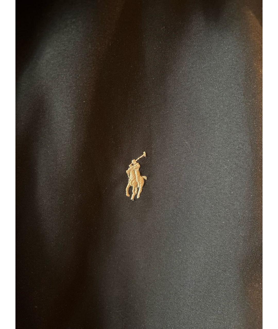 POLO RALPH LAUREN Черная полиэстеровая куртка, фото 2