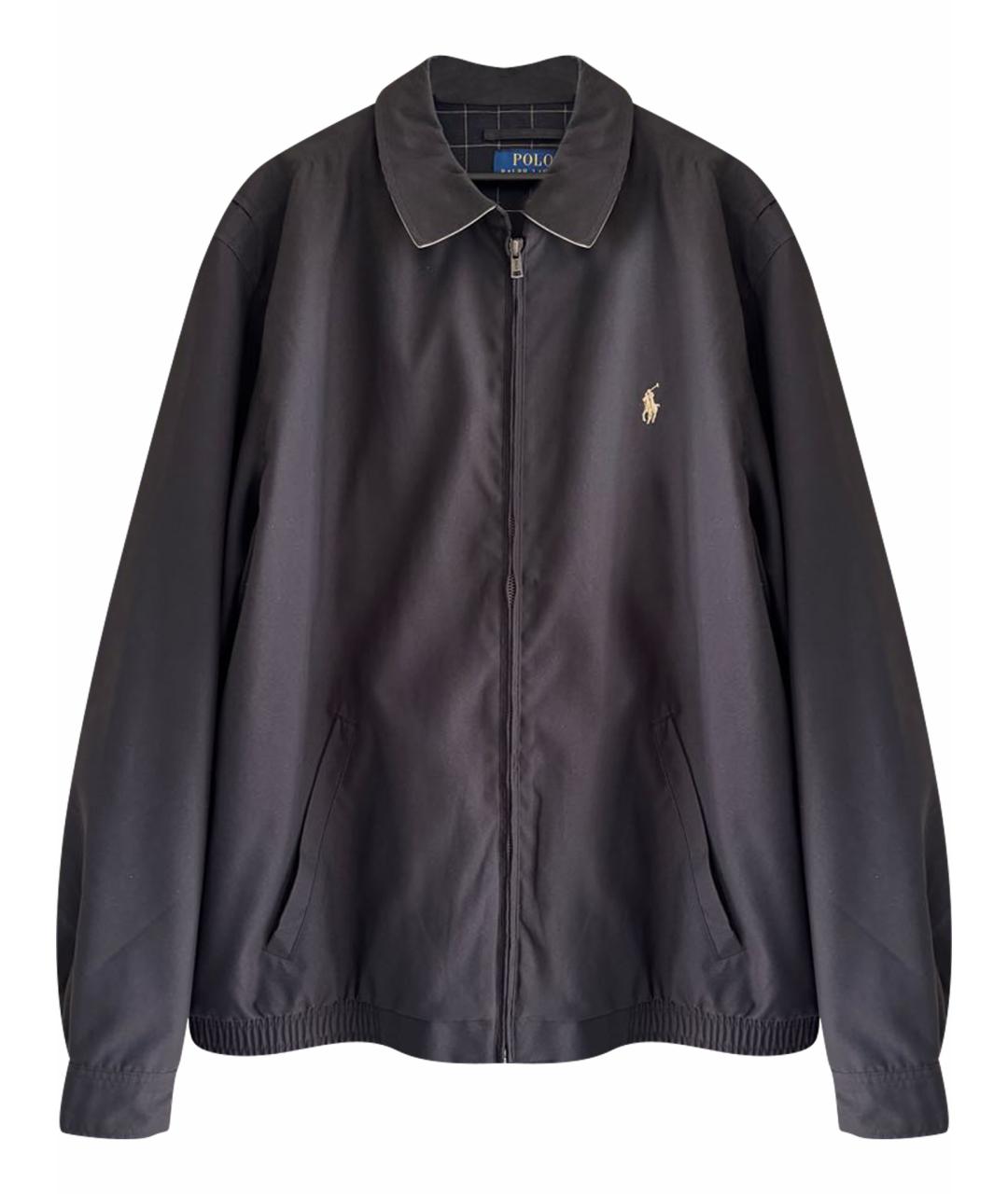 POLO RALPH LAUREN Черная полиэстеровая куртка, фото 1