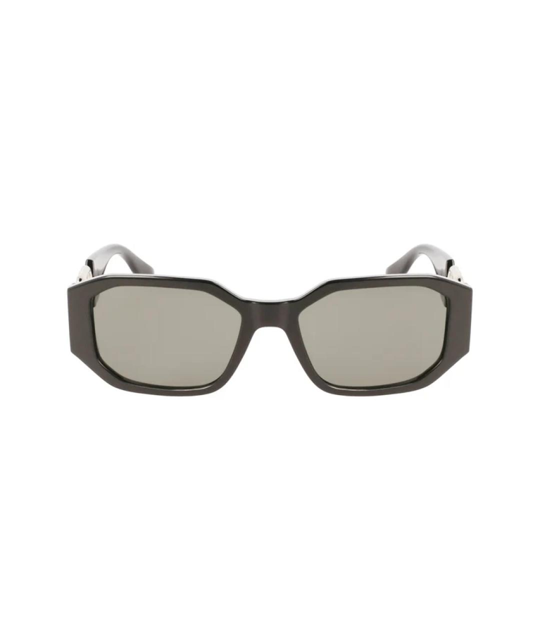 KARL LAGERFELD Черные пластиковые солнцезащитные очки, фото 2