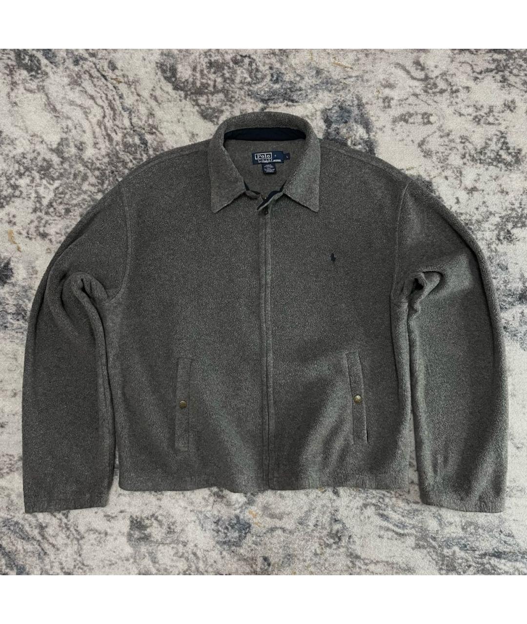 POLO RALPH LAUREN Серая полиэстеровая куртка, фото 8