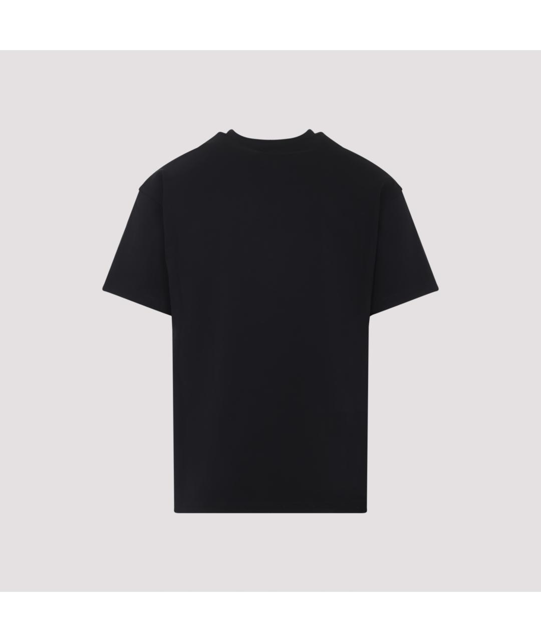 GIVENCHY Темно-синяя хлопковая футболка, фото 2