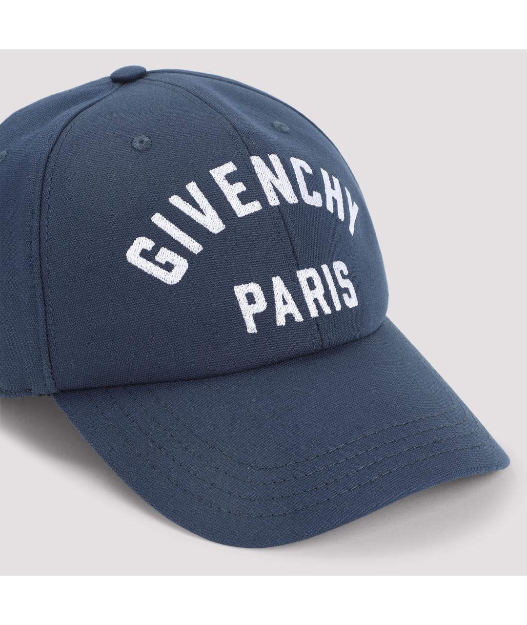 GIVENCHY Темно-синяя хлопковая кепка/бейсболка, фото 3