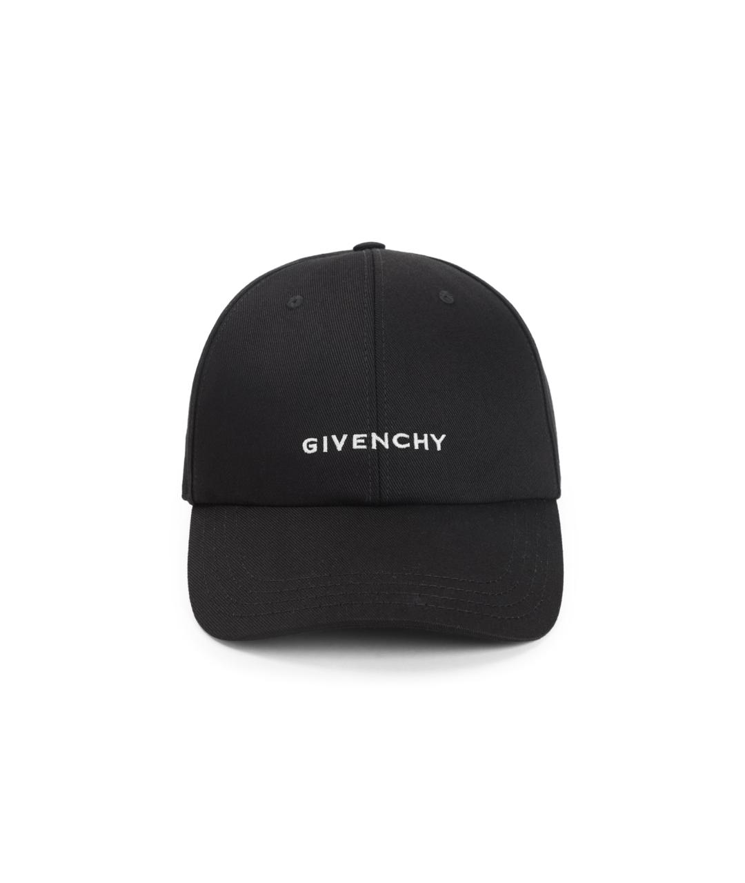 GIVENCHY Черная хлопковая кепка/бейсболка, фото 1