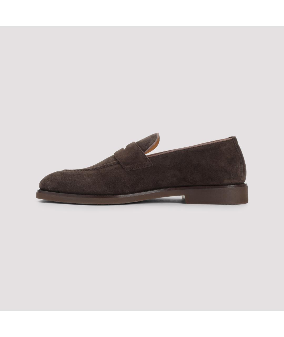 BRUNELLO CUCINELLI Мульти кожаные лоферы, фото 4