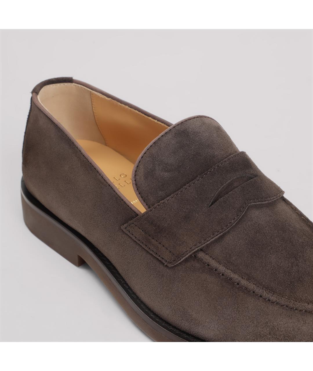 BRUNELLO CUCINELLI Мульти кожаные лоферы, фото 6