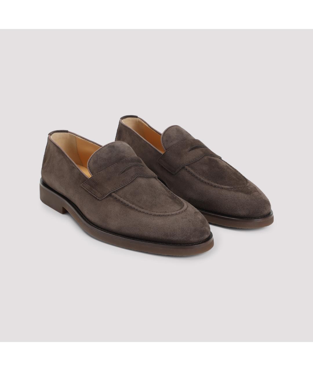 BRUNELLO CUCINELLI Мульти кожаные лоферы, фото 5