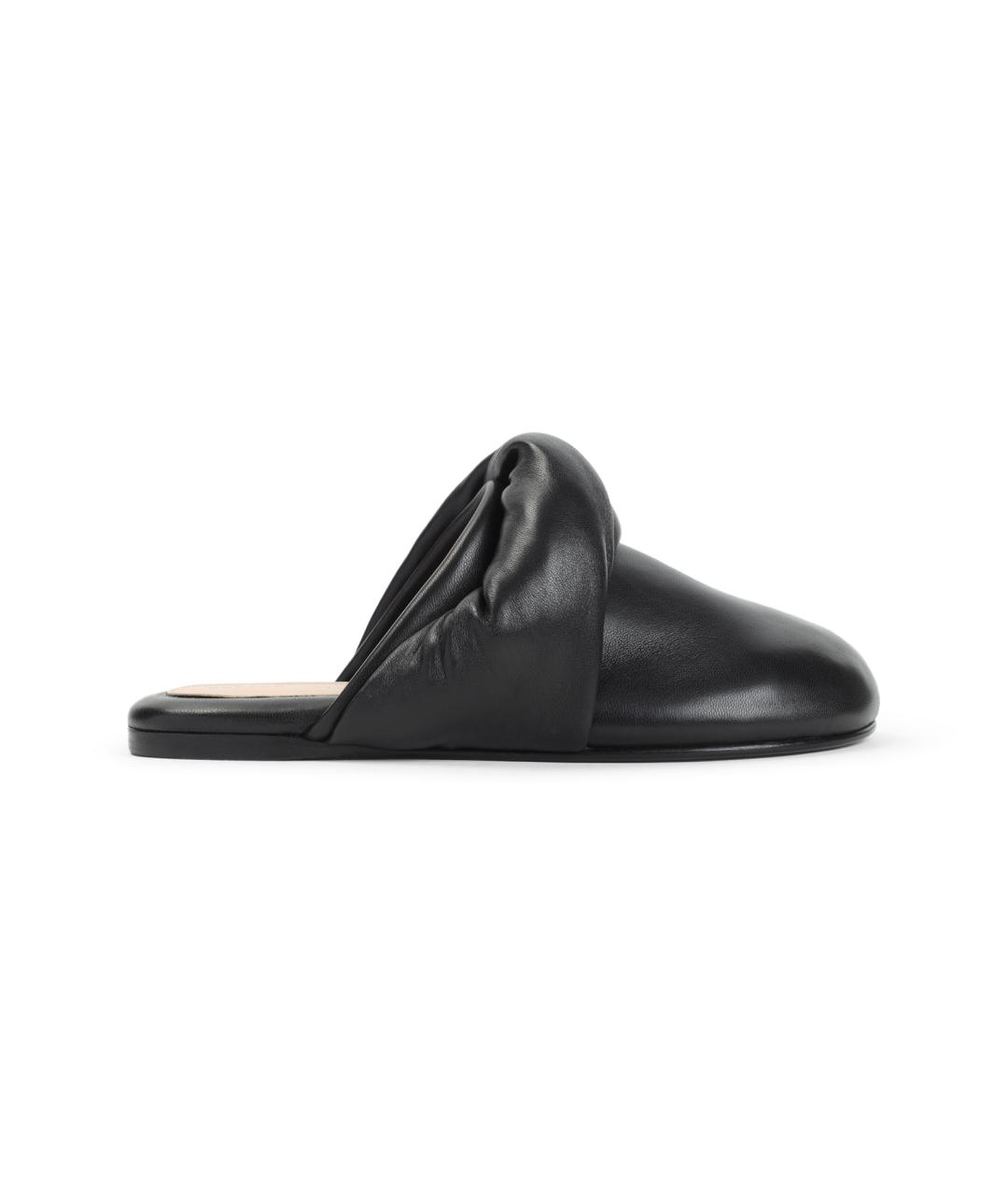 Carven Черные кожаные сабо, фото 1