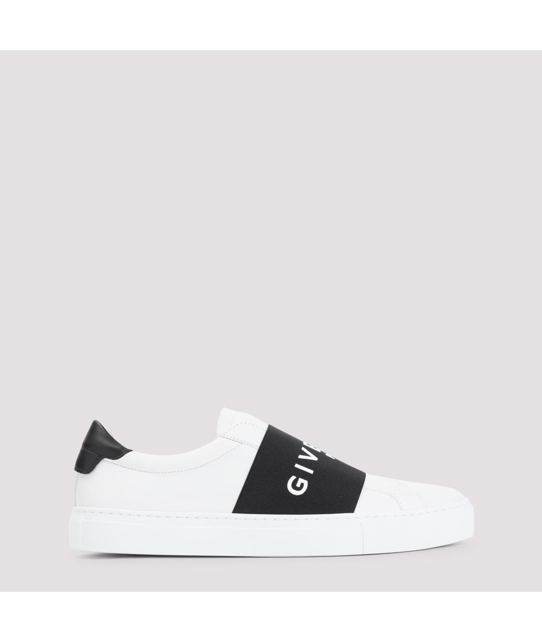 GIVENCHY Белые кожаные слипоны, фото 2
