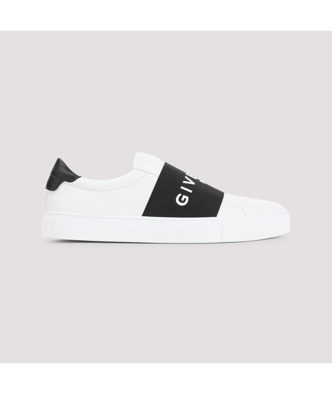 GIVENCHY Белые кожаные слипоны, фото 3