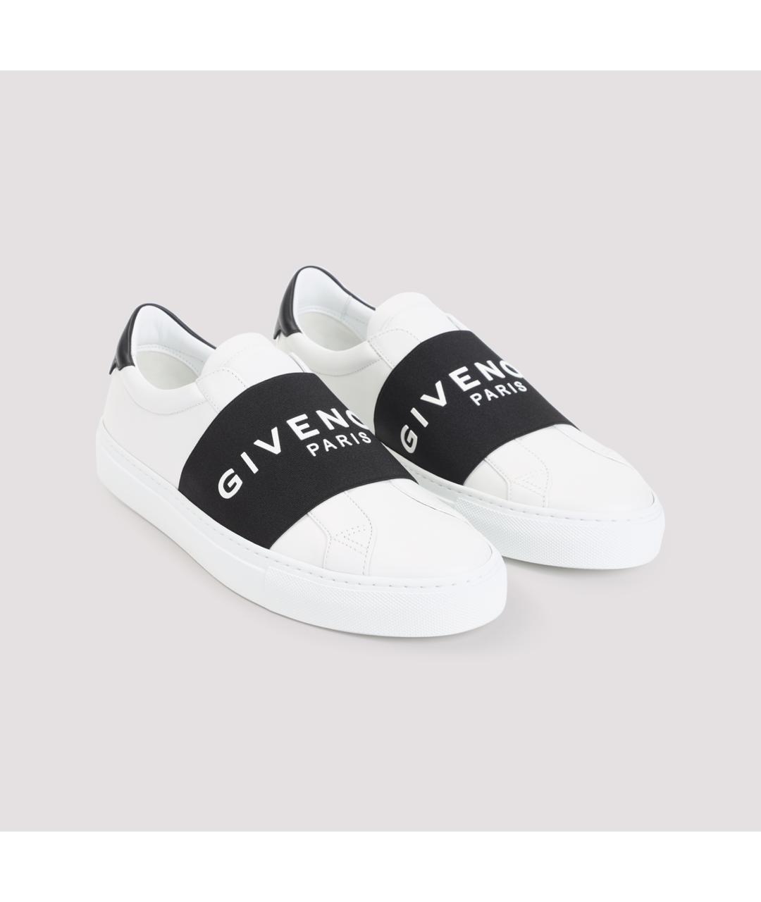 GIVENCHY Белые кожаные слипоны, фото 5