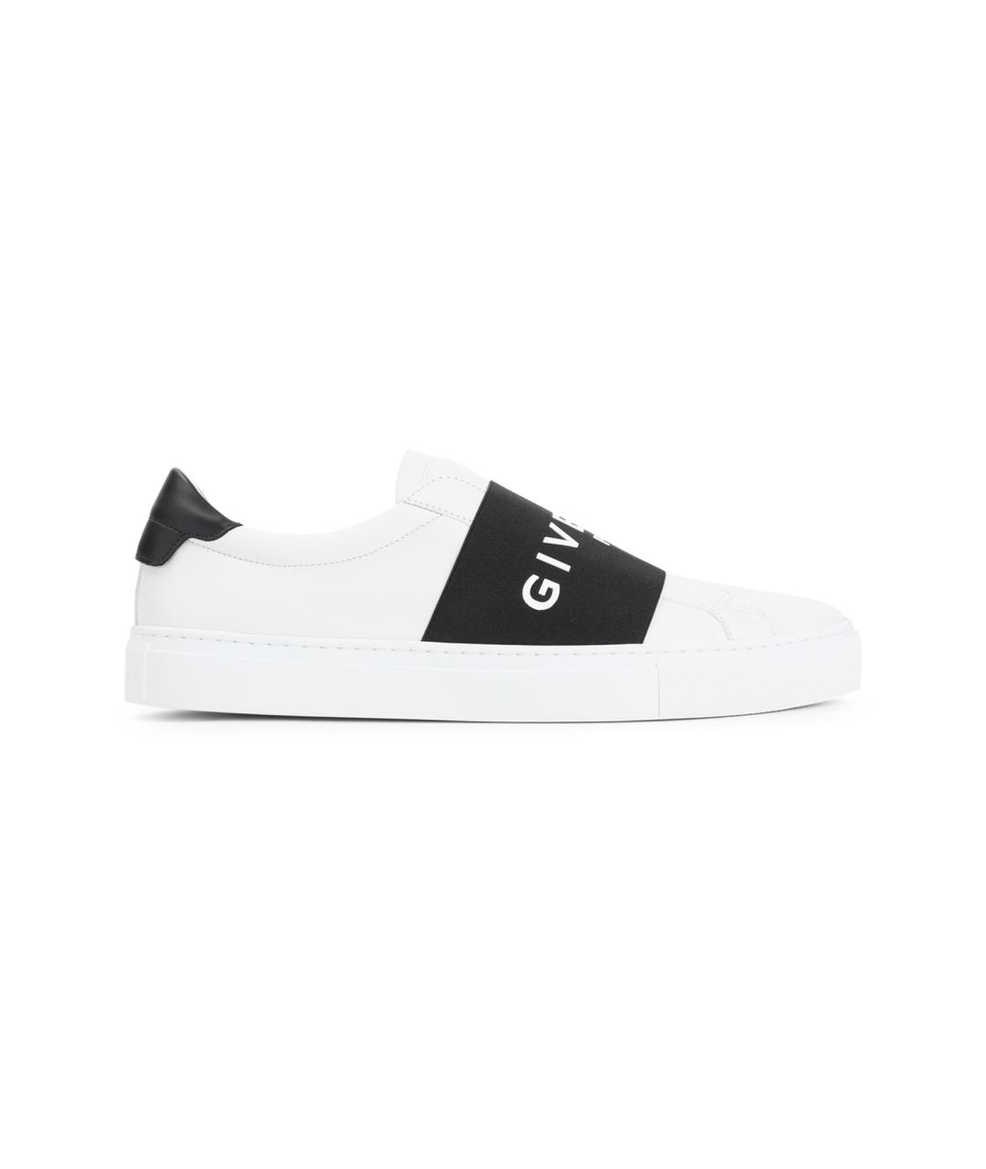 GIVENCHY Белые кожаные слипоны, фото 1