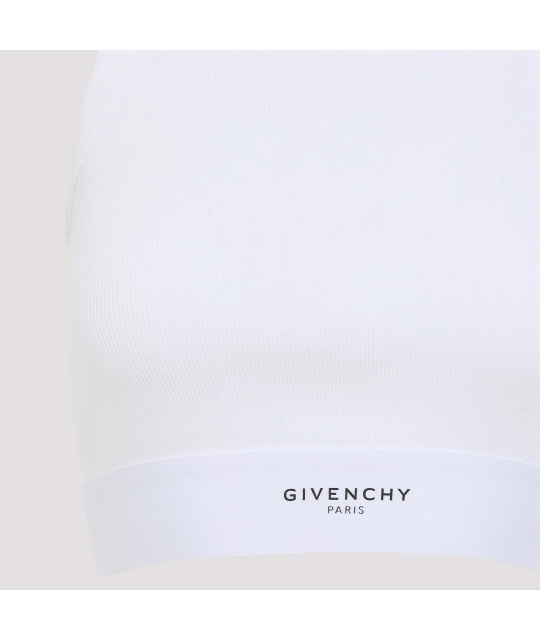 GIVENCHY Белая хлопковая майка, фото 5