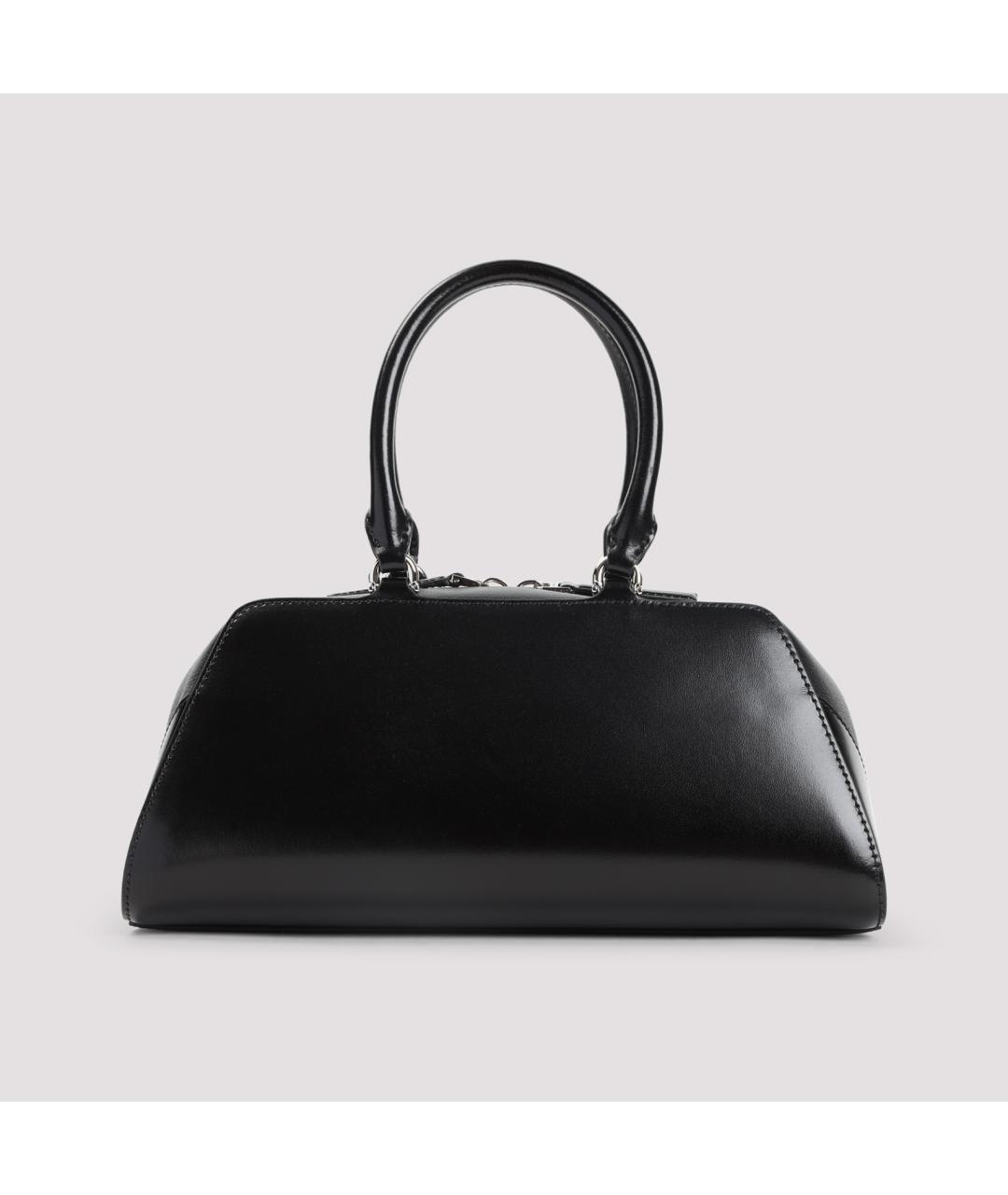 GIVENCHY Черная кожаная сумка с короткими ручками, фото 4