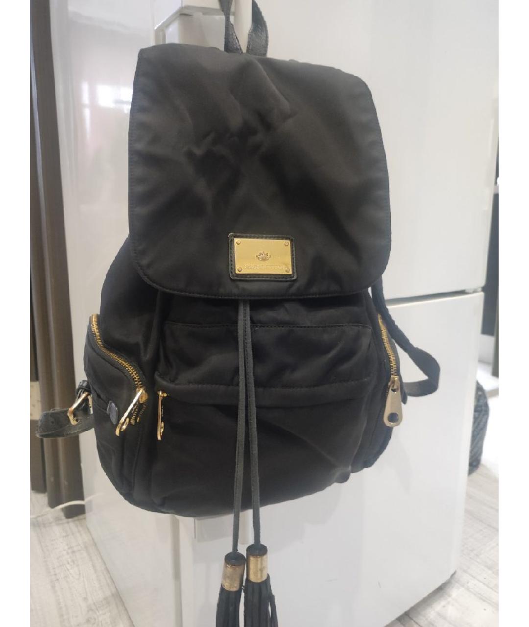 JUICY COUTURE Черный синтетический рюкзак, фото 9