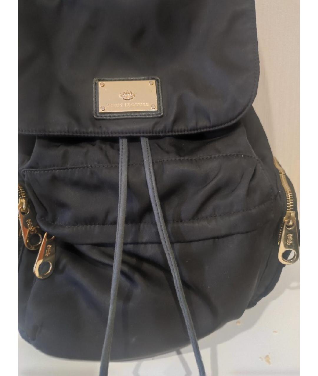 JUICY COUTURE Черный синтетический рюкзак, фото 2
