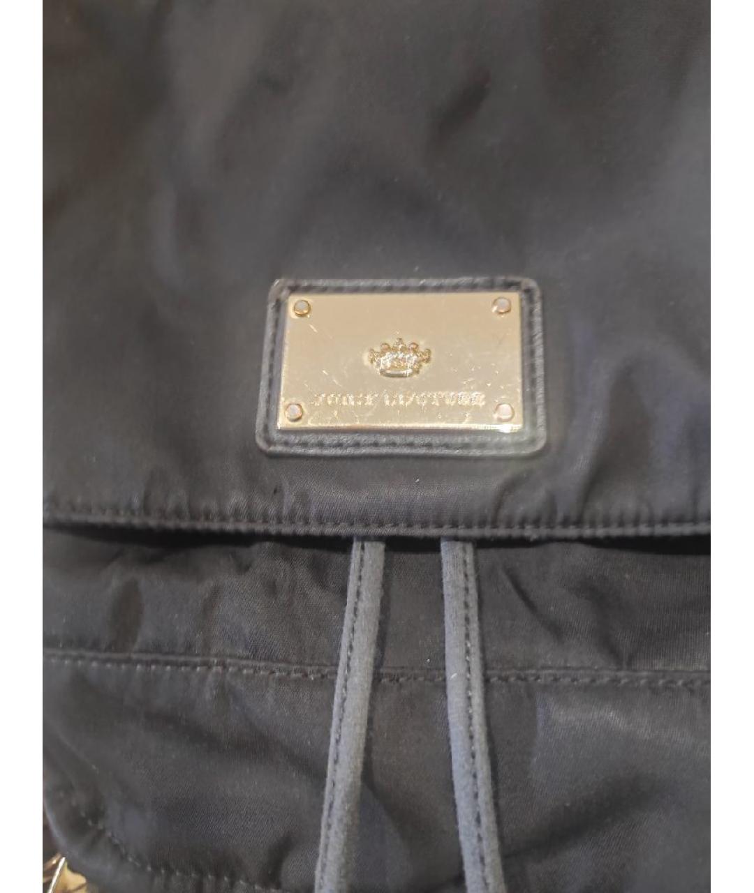 JUICY COUTURE Черный синтетический рюкзак, фото 5