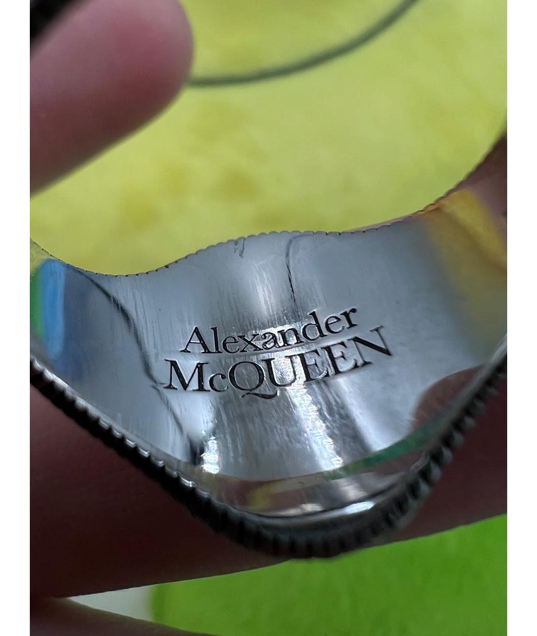 ALEXANDER MCQUEEN Серебряное латунное кольцо, фото 4