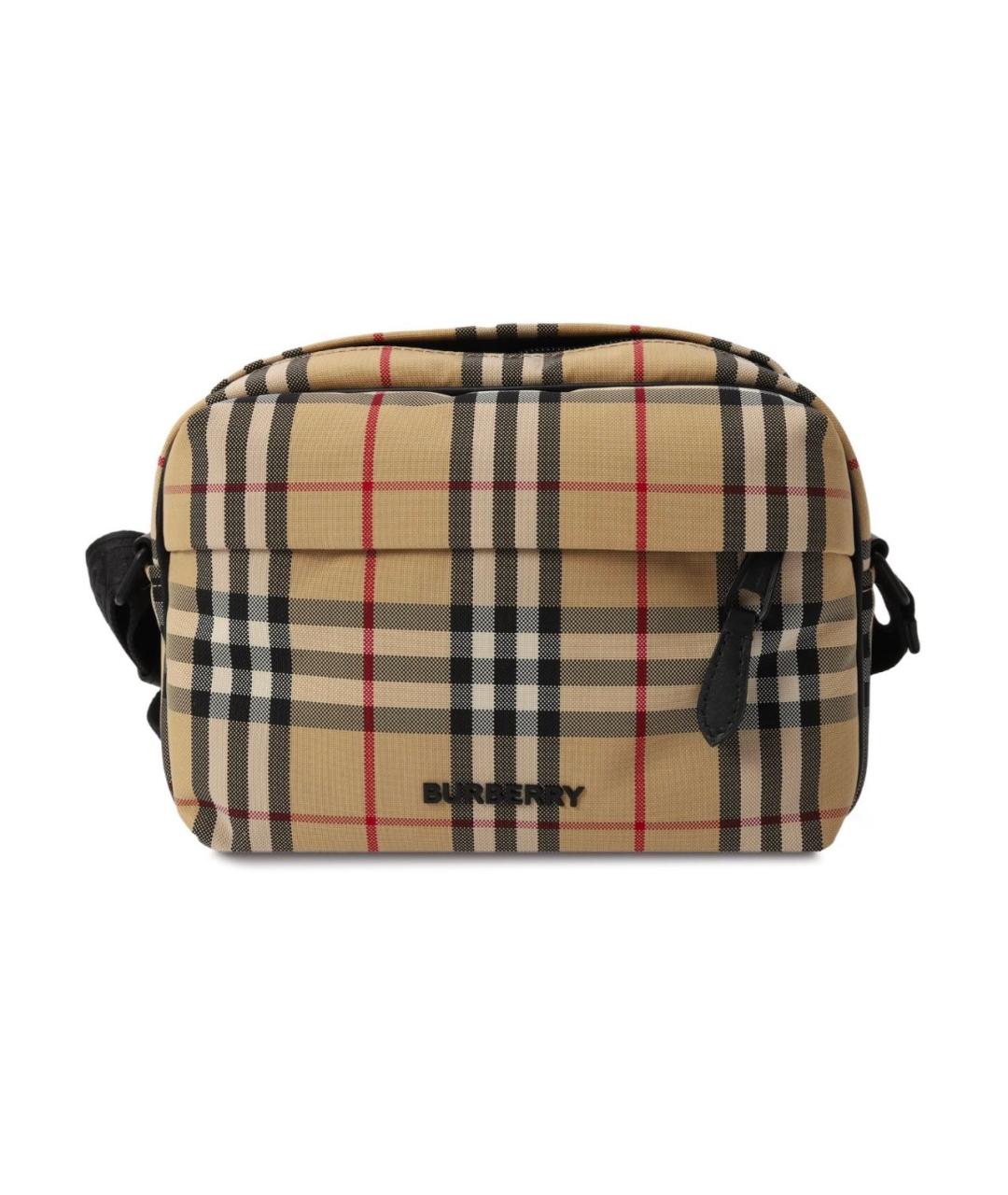 BURBERRY Мульти тканевая сумка на плечо, фото 9