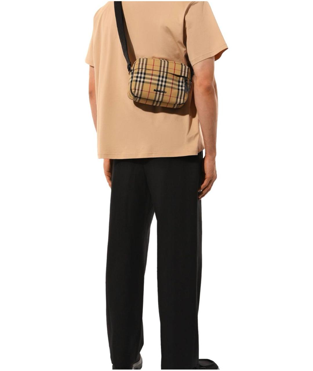 BURBERRY Мульти тканевая сумка на плечо, фото 7