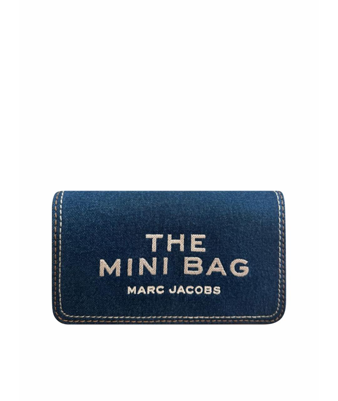 MARC JACOBS Темно-синяя деним сумка через плечо, фото 1
