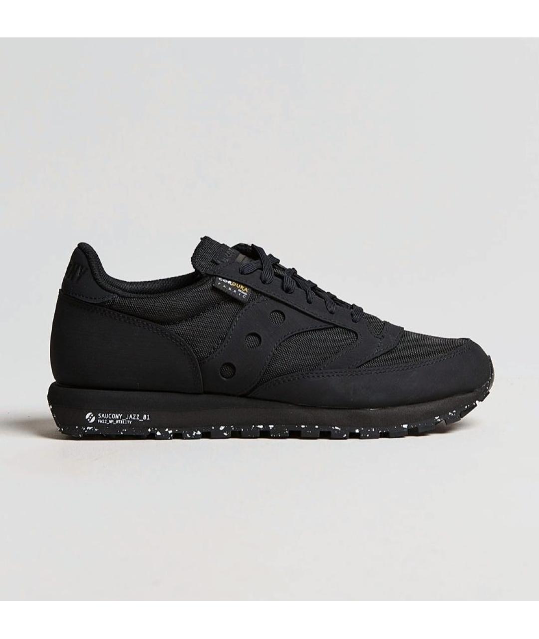 SAUCONY Черные кожаные низкие кроссовки / кеды, фото 10