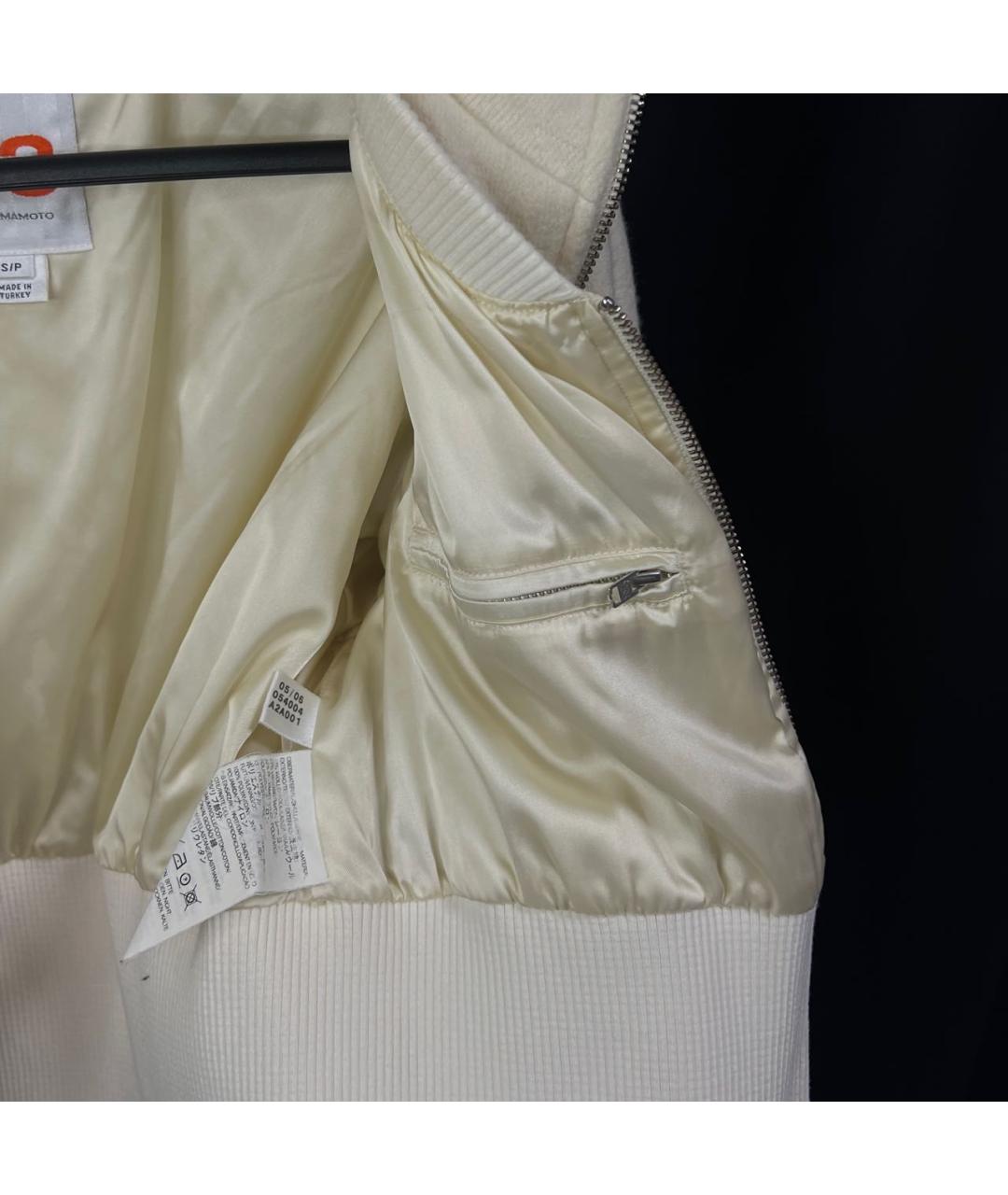 Y-3 Белая шерстяная куртка, фото 8