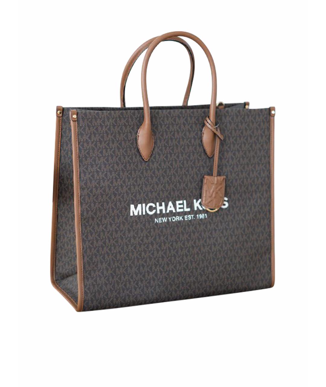 MICHAEL KORS Коричневая сумка тоут, фото 1
