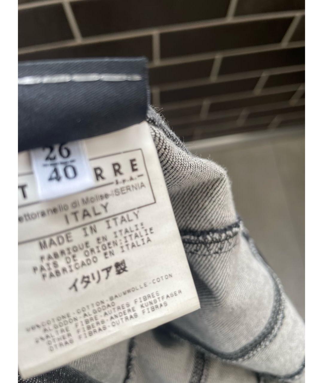 DOLCE&GABBANA Черное деним коктейльное платье, фото 8