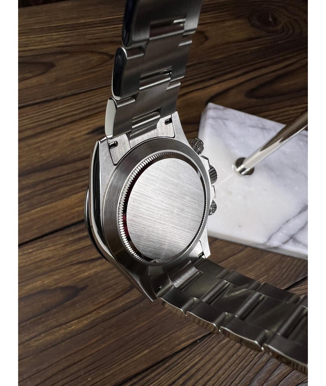 ROLEX Черные часы, фото 6