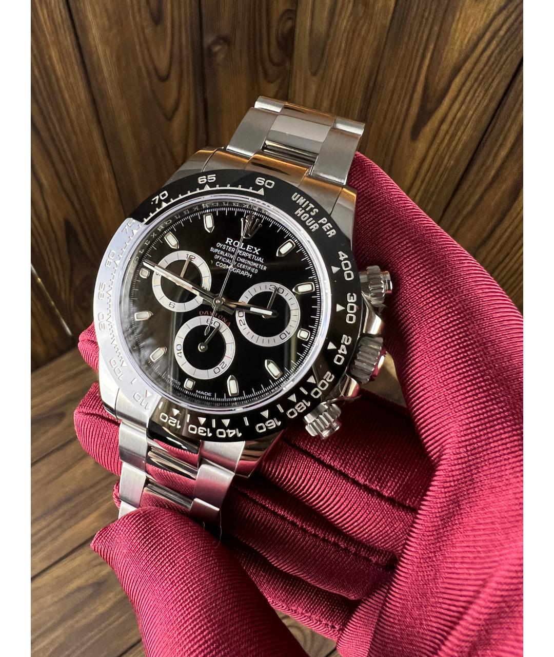 ROLEX Черные часы, фото 3
