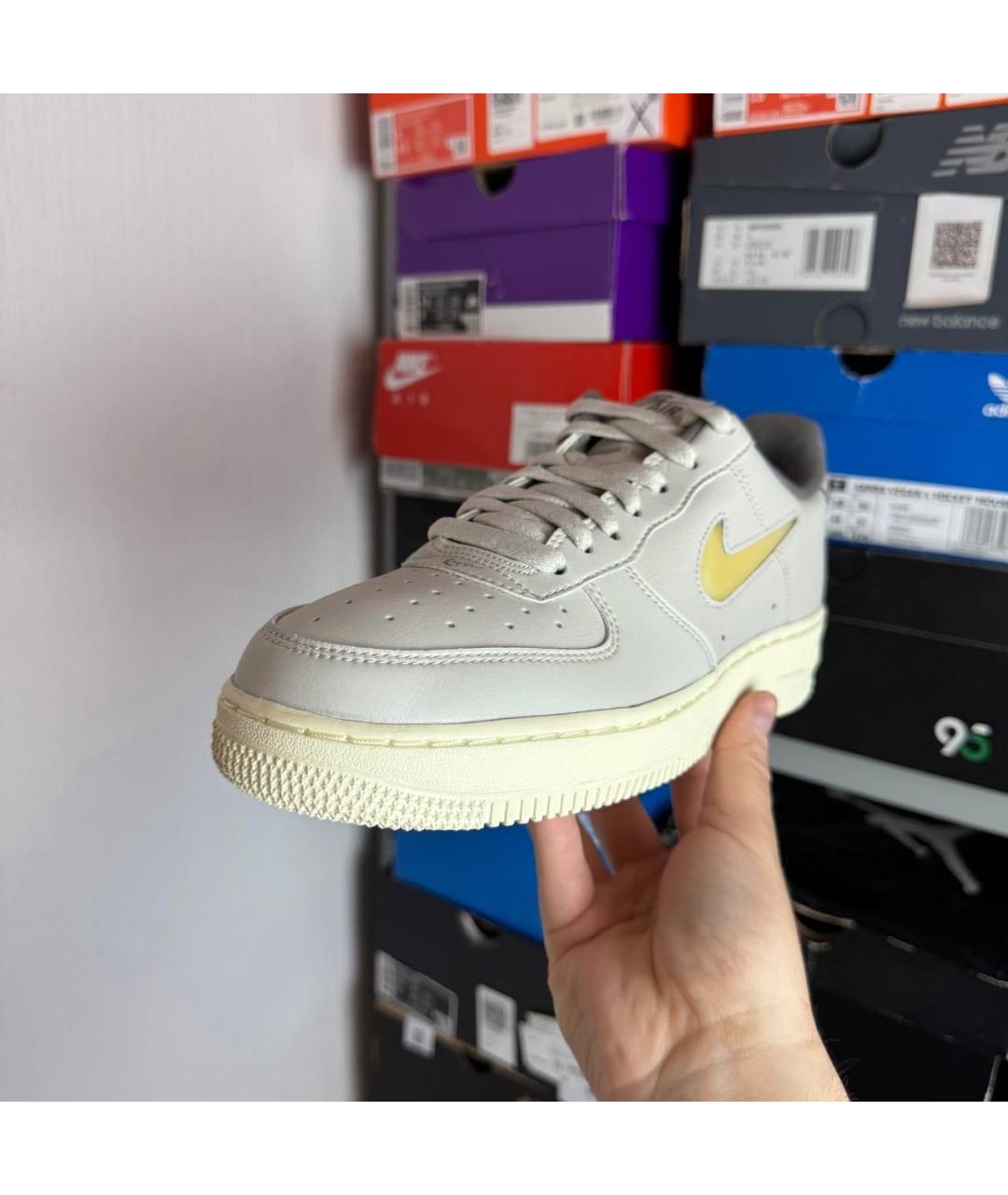 NIKE Серые низкие кроссовки / кеды, фото 2