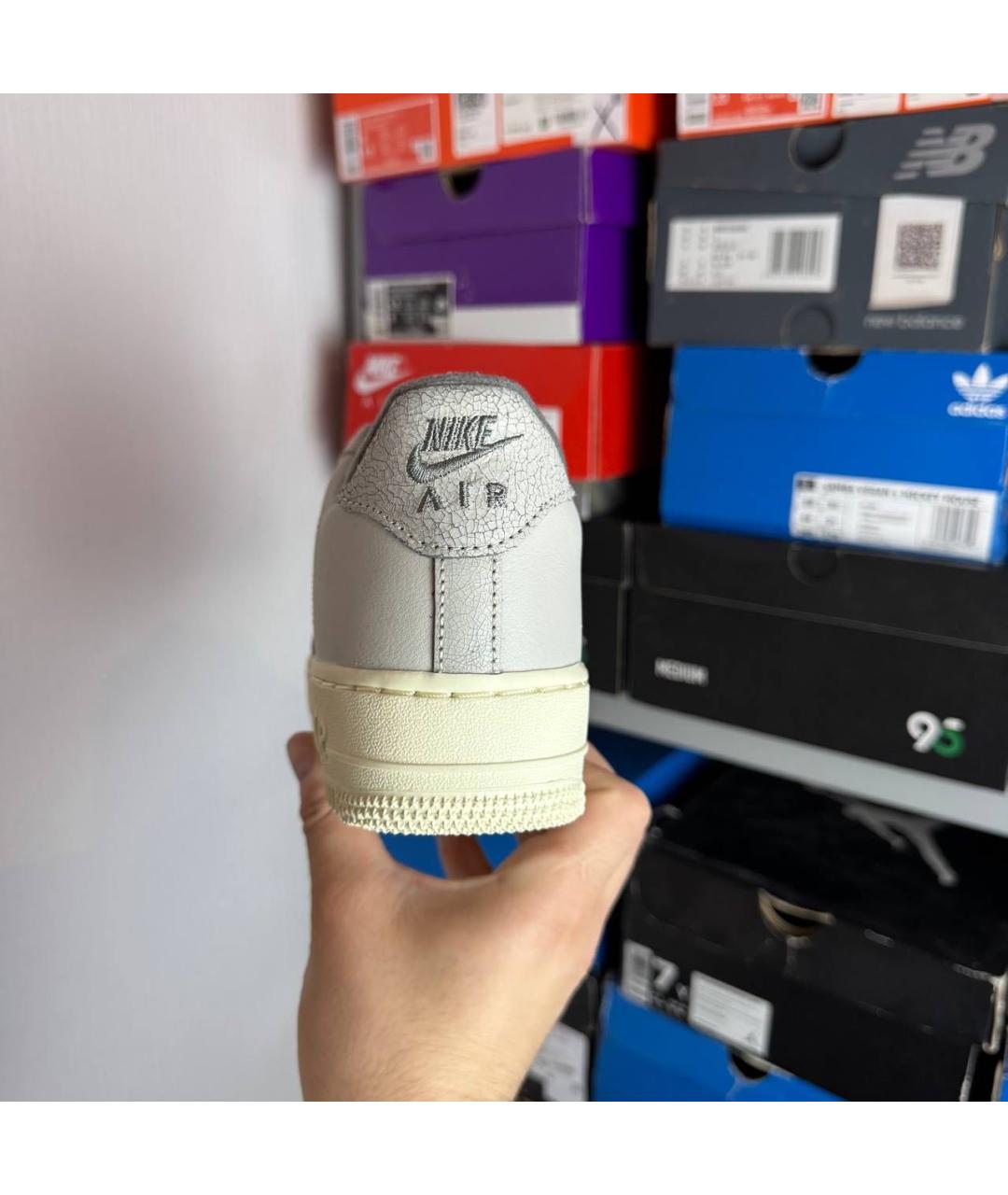 NIKE Серые низкие кроссовки / кеды, фото 4