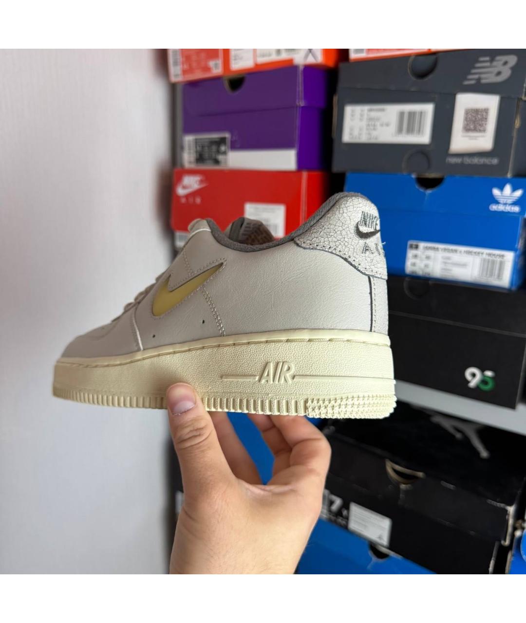 NIKE Серые низкие кроссовки / кеды, фото 3