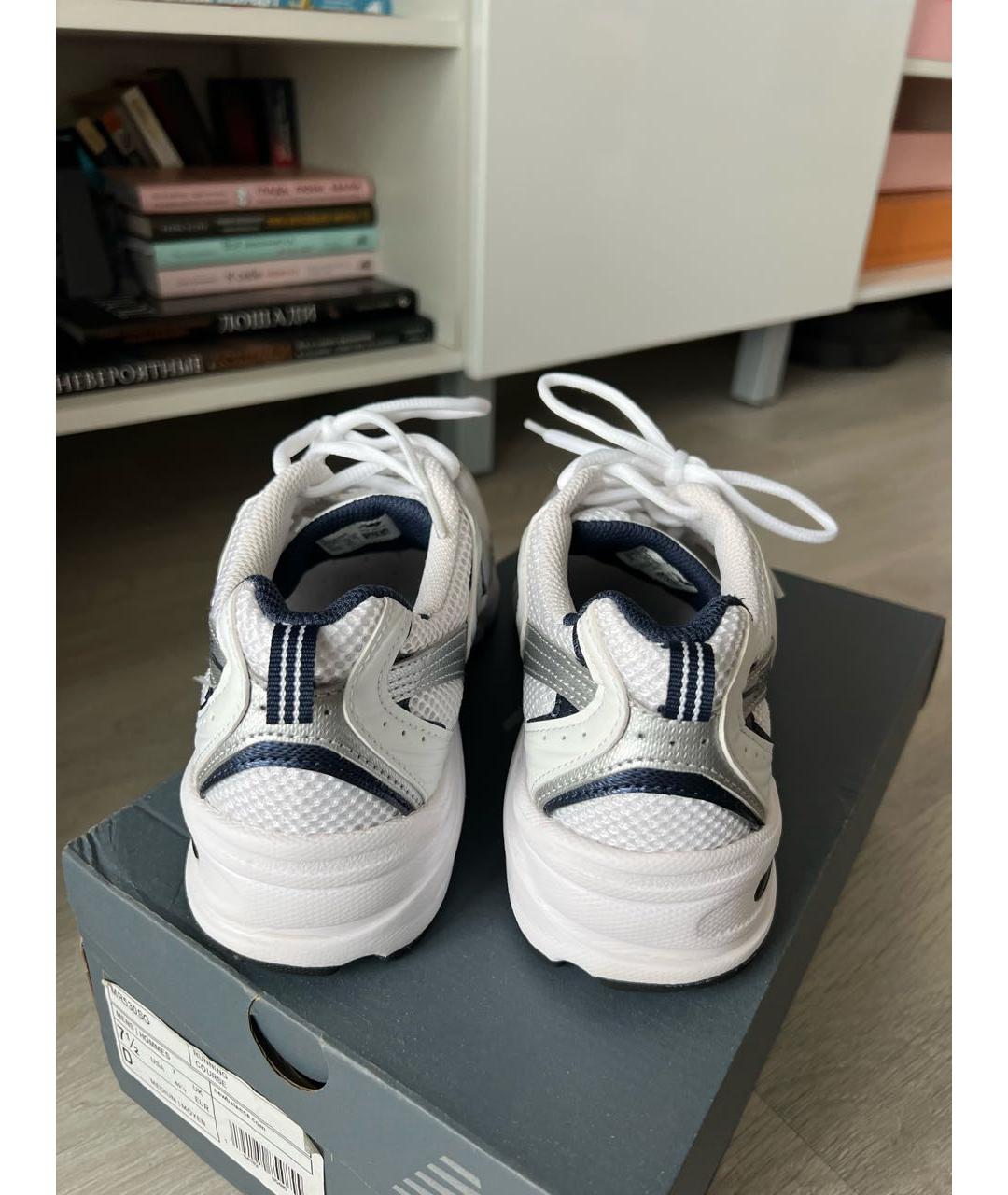 NEW BALANCE Белые кроссовки, фото 4