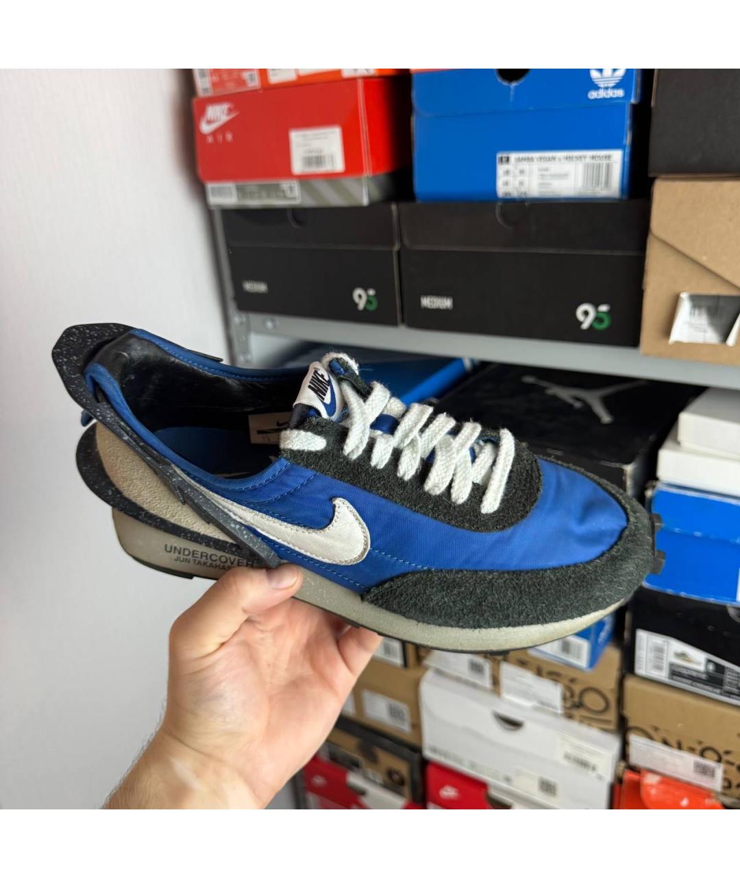 NIKE Синие низкие кроссовки / кеды, фото 7