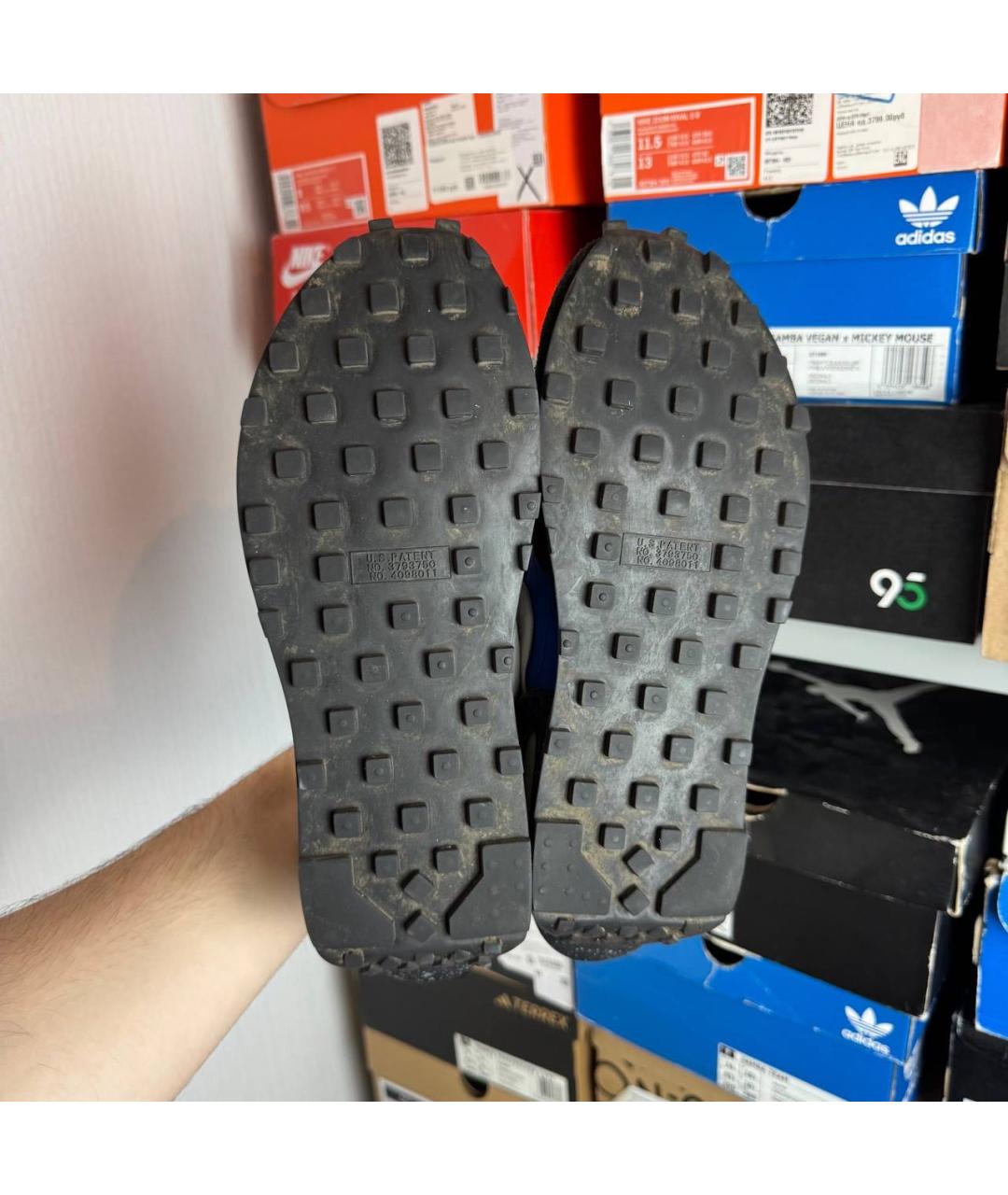 NIKE Синие низкие кроссовки / кеды, фото 8