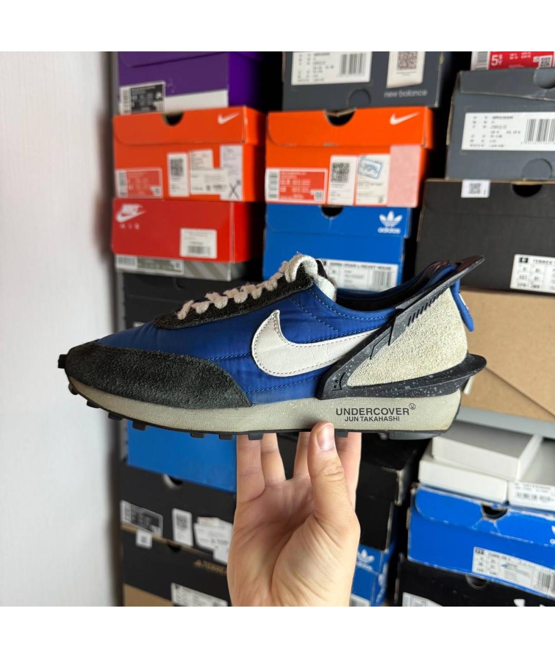 NIKE Синие низкие кроссовки / кеды, фото 9