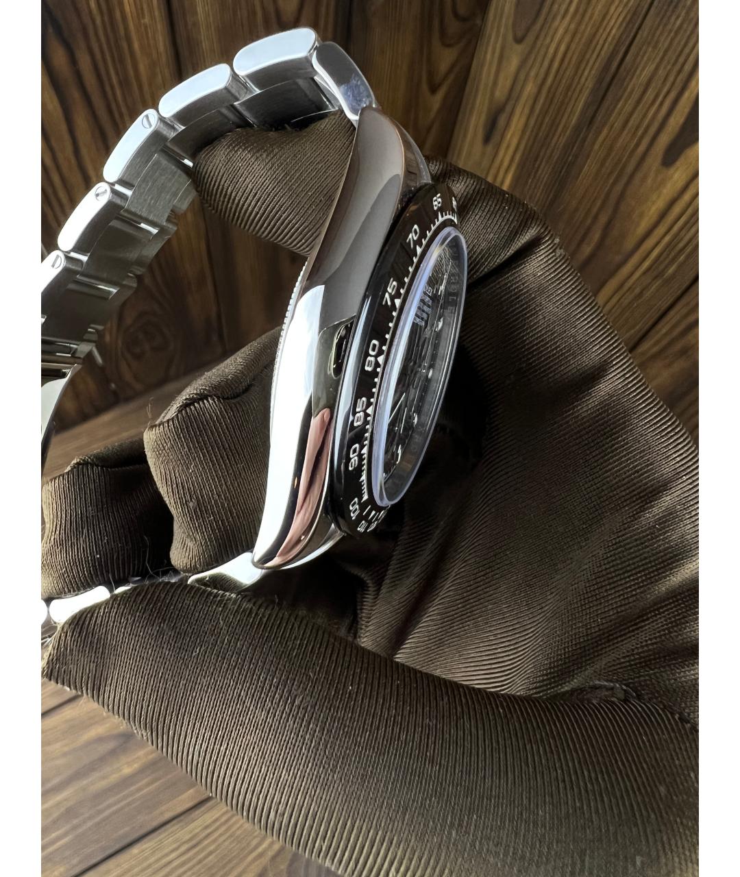 ROLEX Черные часы, фото 5
