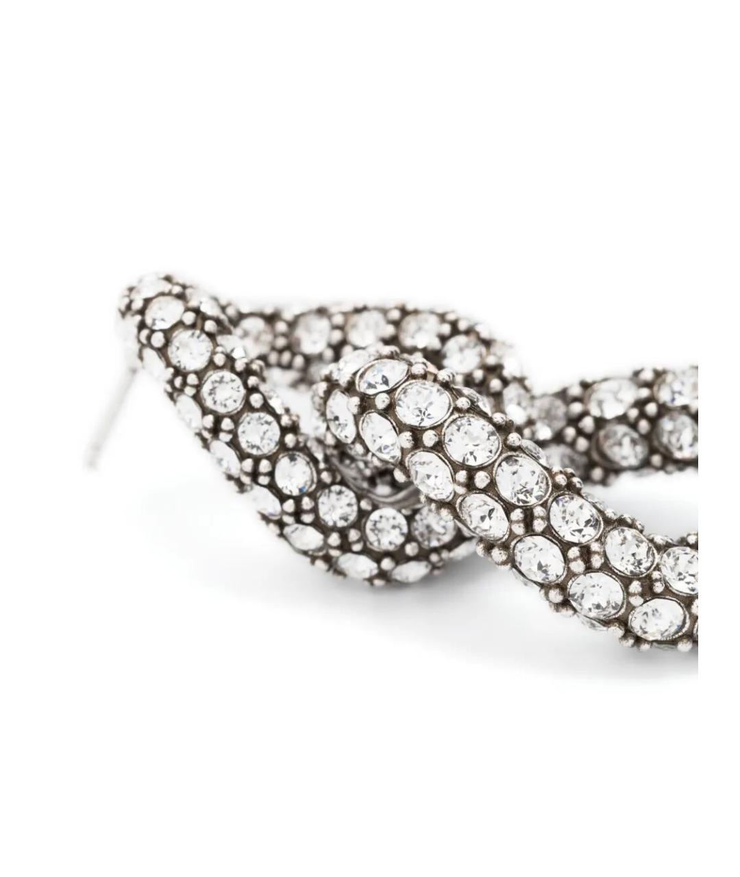 ISABEL MARANT Серебряные металлические серьги, фото 3